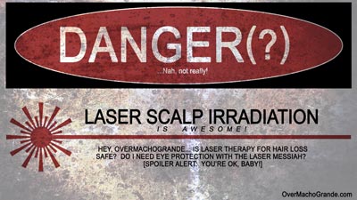 Laser Safety -is laser therapy / LLLT for hair loss safe?